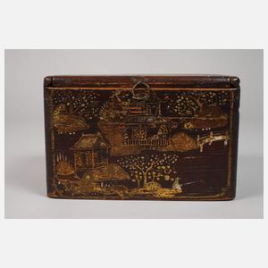Schatulle mit Chinoiserie