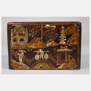 Schatulle mit Chinoiserie