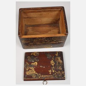Schatulle mit Chinoiserie