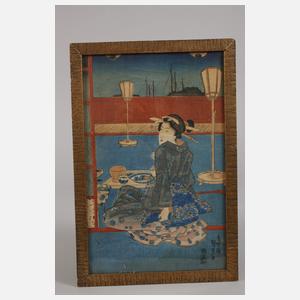 Drei Farbholzschnitte