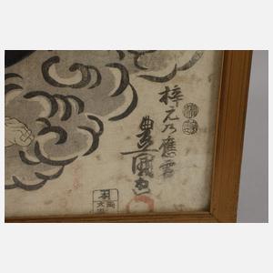 Drei Farbholzschnitte