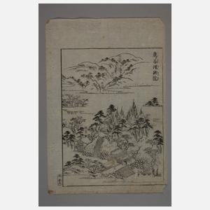 Konvolut Holzschnitte