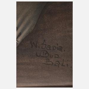 Großformatige Marktszene Wayan Sadia