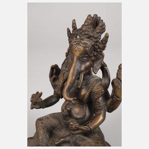 Bronzeplastik Ganesha