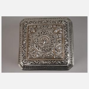 Feine Silberdose Thailand