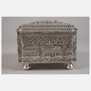 Feine Silberdose Thailand