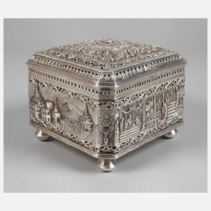 Feine Silberdose Thailand