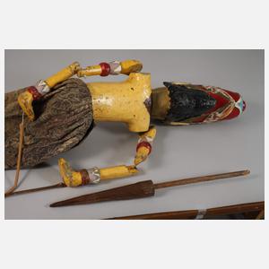 Große historische Stabpuppe