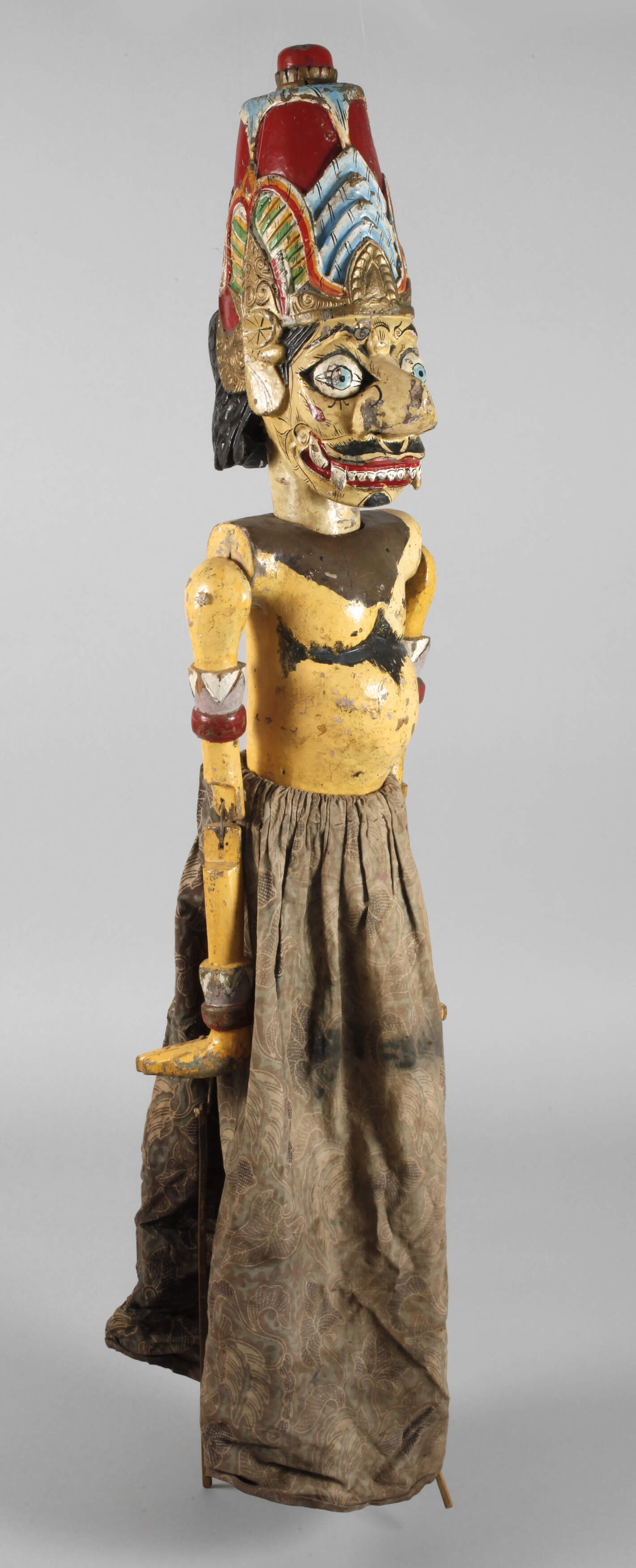 Große historische Stabpuppe