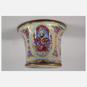 Persischer Emaillebecher