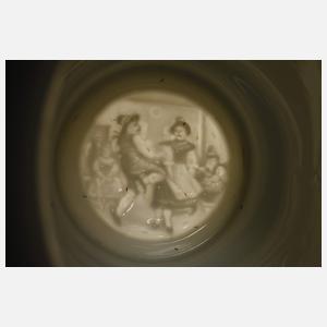 Zwei Reservistenkrüge "Wrede" Würzburg