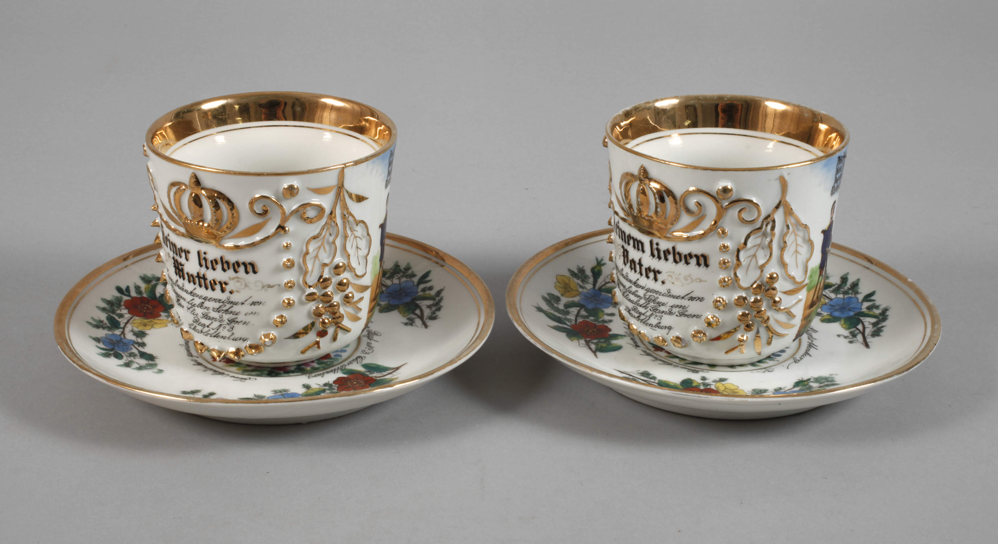 Paar Reservistentassen Garde-Grenadier-Regiment