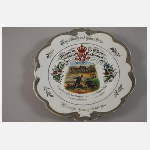 Drei Reservistenteller Berlin und Metz