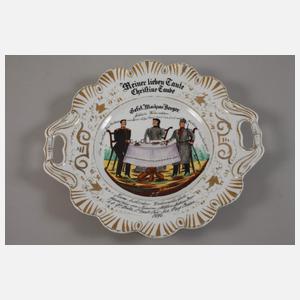 Drei Reservistenteller Berlin und Metz