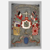 Seidenstickbild Deutsche Kolonien111