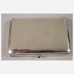Silber Zigarettenetui Wilhelm