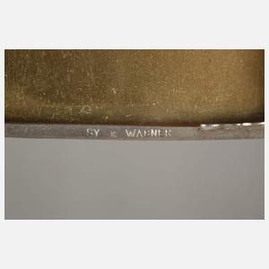 Silber Zigarettenetui Wilhelm