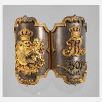 Regimentsfahnen Jubiläumsspange Sachsen111