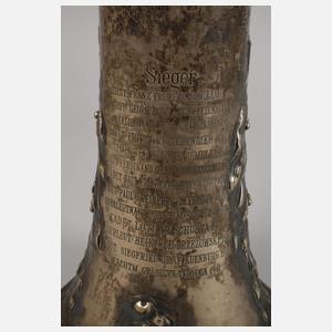 Prächtiger Silberwanderpokal Ulanen Schwarzenberg