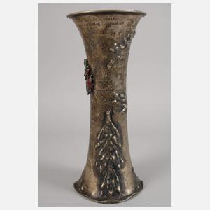 Prächtiger Silberwanderpokal Ulanen Schwarzenberg