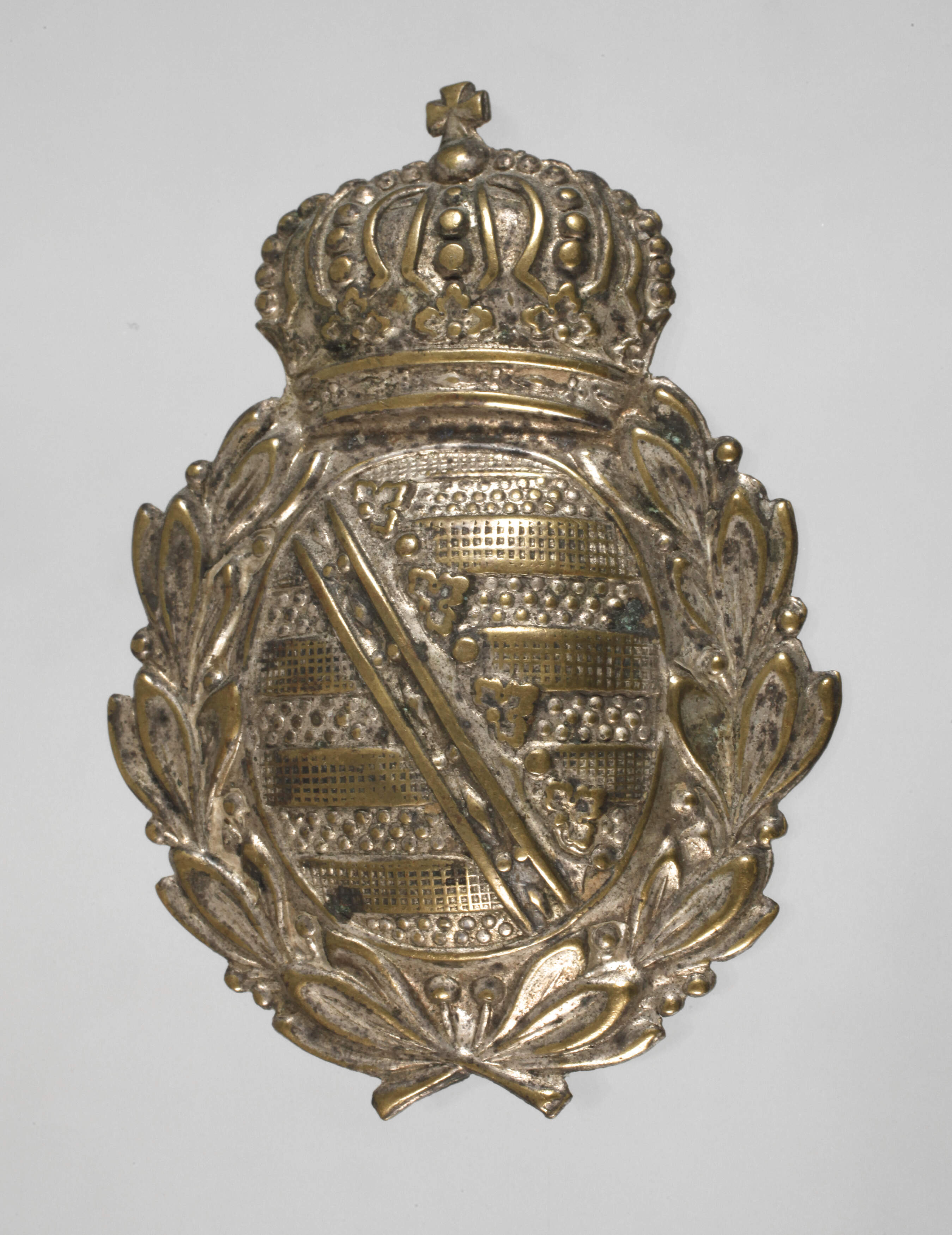 Pickelhauben-Emblem Sachsen