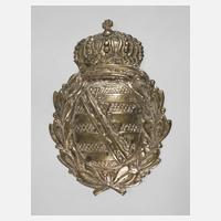 Pickelhauben-Emblem Sachsen111