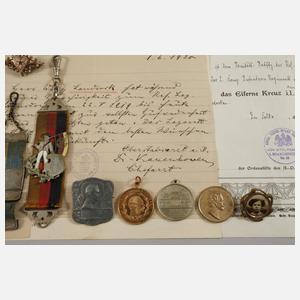 Großer Nachlass 1. Weltkrieg