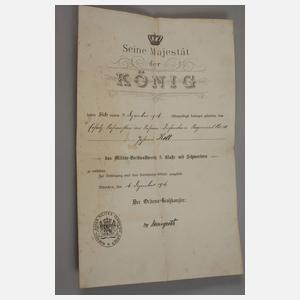 Konvolut Orden Bayern