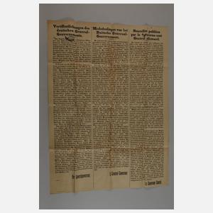 Drei Plakate 1. Weltkrieg