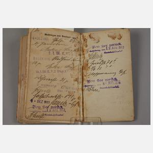 Militärpass Reichsmarine