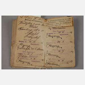 Militärpass Reichsmarine