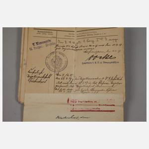 Militärpass Reichsmarine