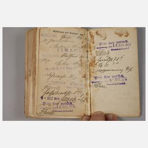 Militärpass Reichsmarine