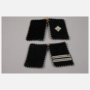 Zwei Paar Kragenspiegel 3. Reich