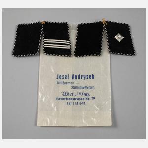 Zwei Paar Kragenspiegel 3. Reich