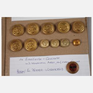 Konvolut Uniformknöpfe