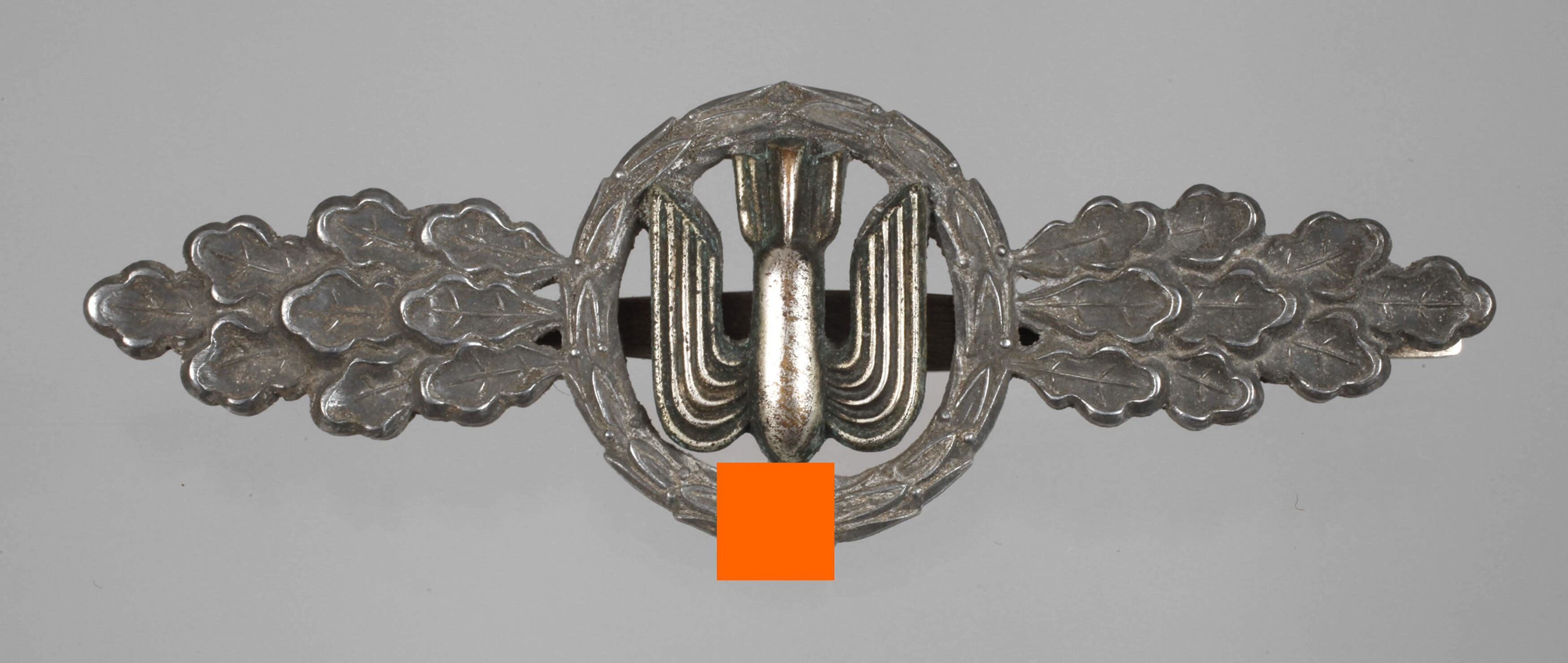 Frontflugspange für Kampfflieger in Silber