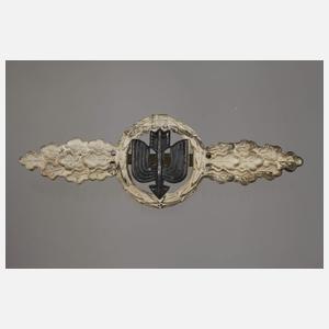 Frontflugspange für Jäger in Silber