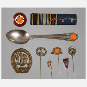 Konvolut Kleinabzeichen 2. Weltkrieg