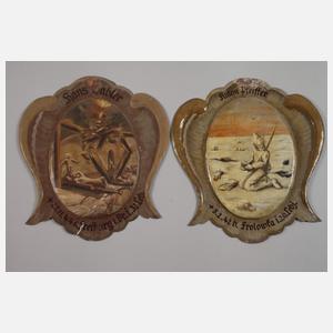 Sechs Gefallenentafeln 2. Weltkrieg