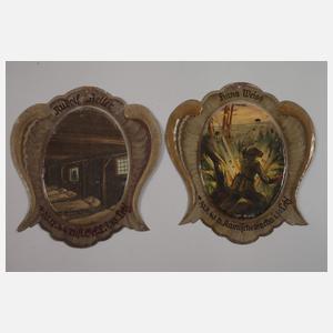 Sechs Gefallenentafeln 2. Weltkrieg