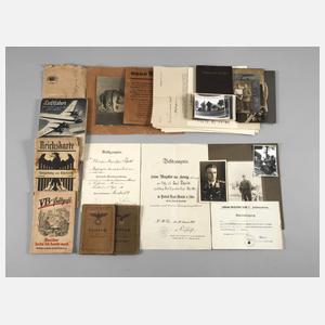 Fliegernachlass eines Oberfeldwebels