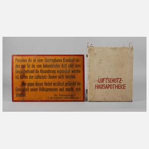 Zwei Teile Luftschutz-Bunker-Anlage