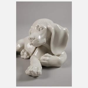 Allach "Junger Dackel liegend"