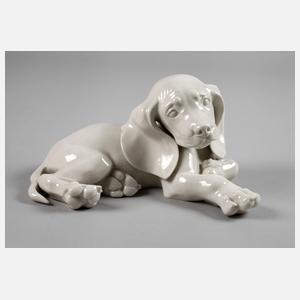 Allach "Junger Dackel liegend"