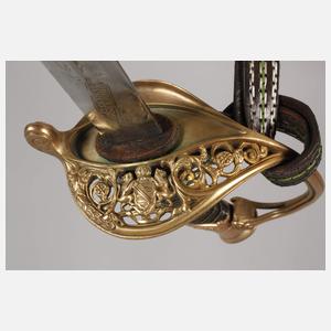 Infanterie-Offizierssäbel Sachsen