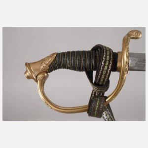 Infanterie-Offizierssäbel Sachsen