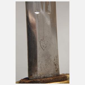 Infanterie-Offizierssäbel Sachsen