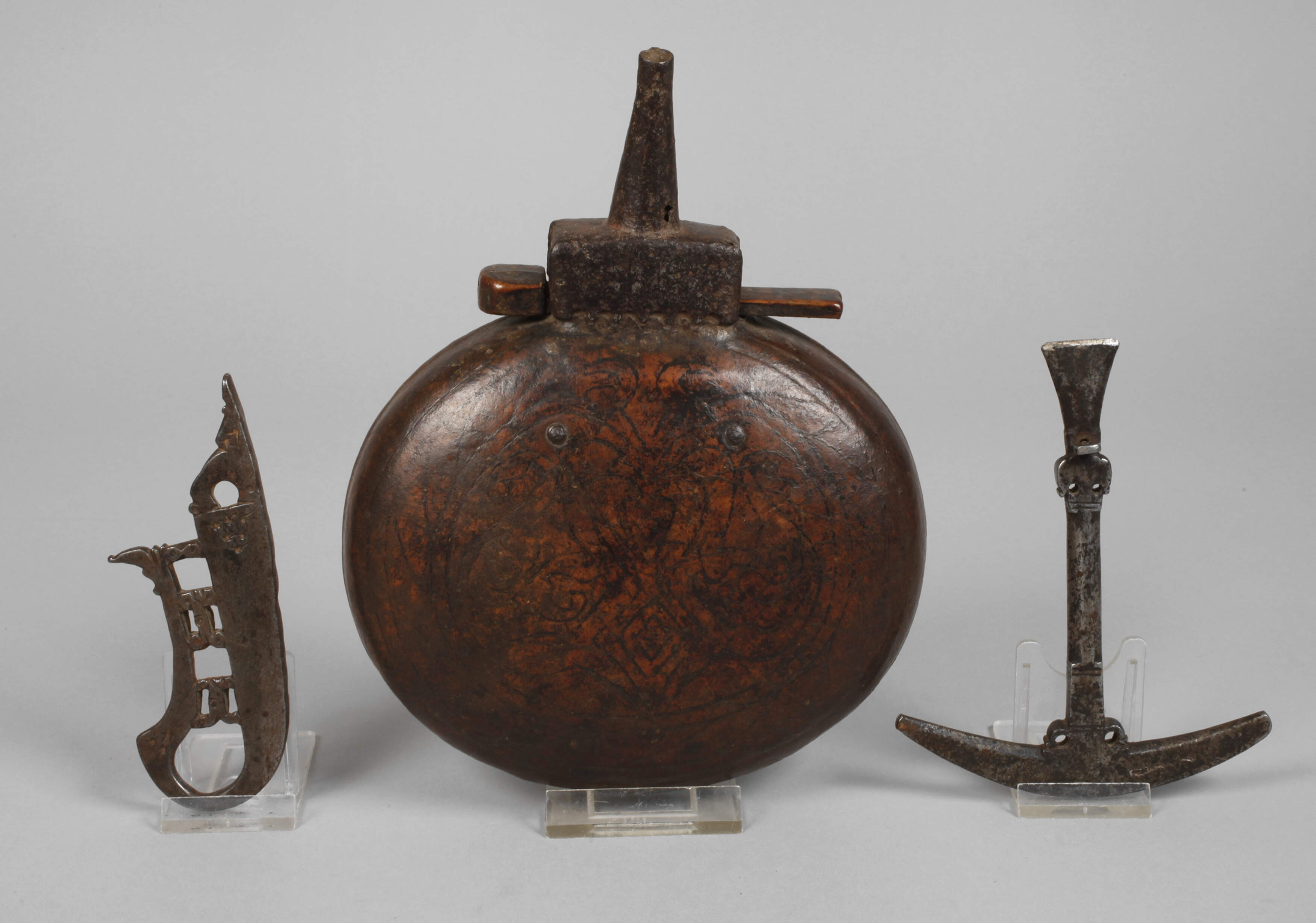 Osmanische Pulverflasche