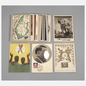 Konvolut Propagandapostkarten